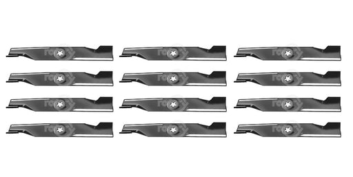 12 Pack High-Lift Blades Fits AYP Roper Sears 173920 180054 532180054
