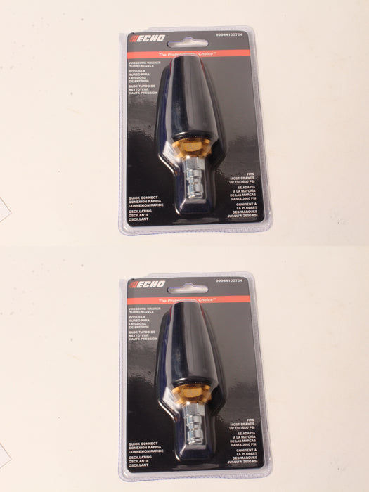 2 PK Genuine Echo 99944100704 Pressure Washer Turbo Nozzle PW3100 PW3200 PW3600