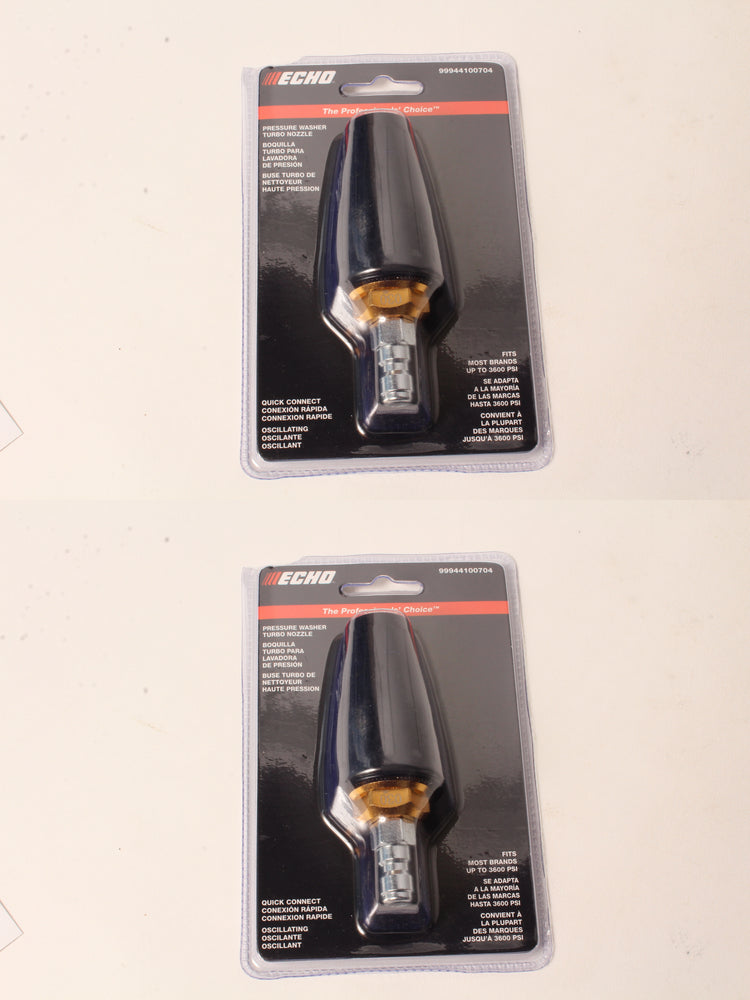 2 PK Genuine Echo 99944100704 Pressure Washer Turbo Nozzle PW3100 PW3200 PW3600