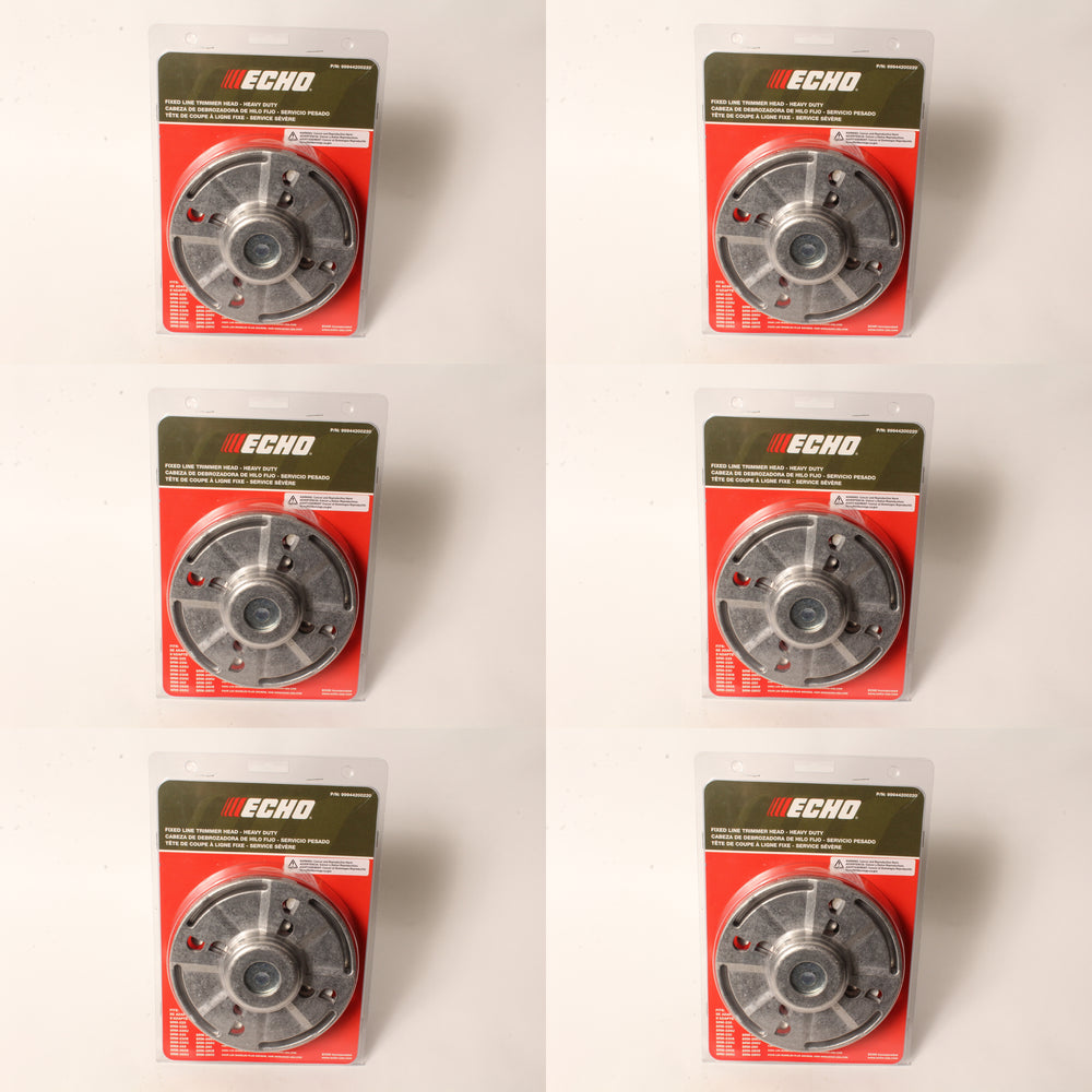 6 PK Echo 99944200220 HD Fixed Line Aluminum Trimmer Head SRM225 SRM265 SRM280