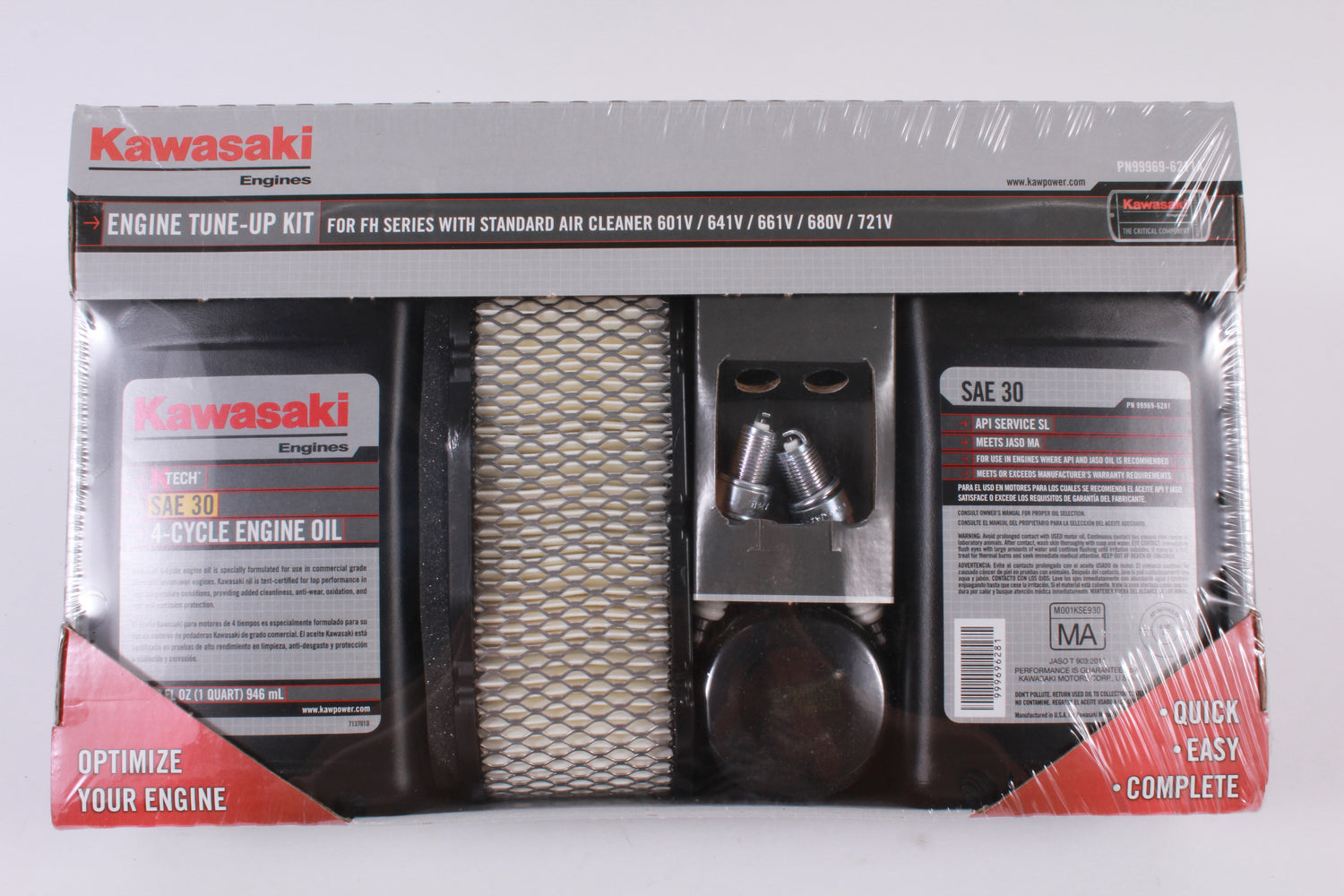 Genuine Kawasaki 99969-6211A Tune Up Kit Fits FH601V FH641V FH680V FH721V