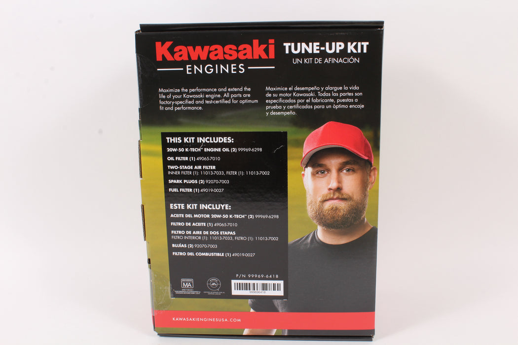 Kawasaki 99969-6418 Tune Up Kit For FH451V FH500V FH531V FH541V FH580V 20W50