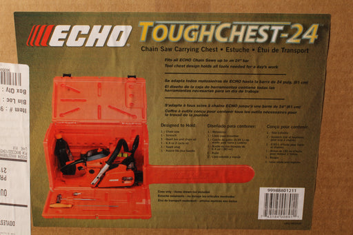 Genuine Echo 99988801211 24" ToughChest Chain Saw Carry Case