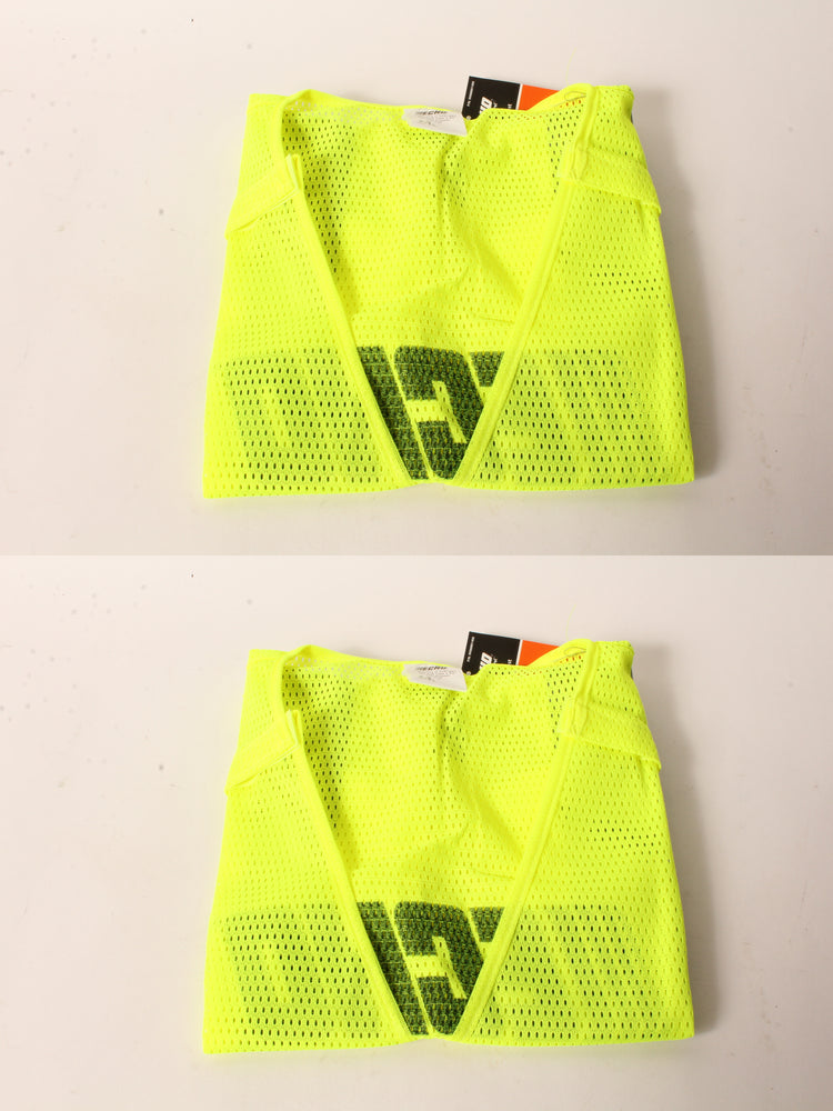 2 PK Genuine Echo 99988801400 High Visibility Safety Vest Large Neon Yellow