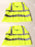 2 PK Genuine Echo 99988801400 High Visibility Safety Vest Large Neon Yellow