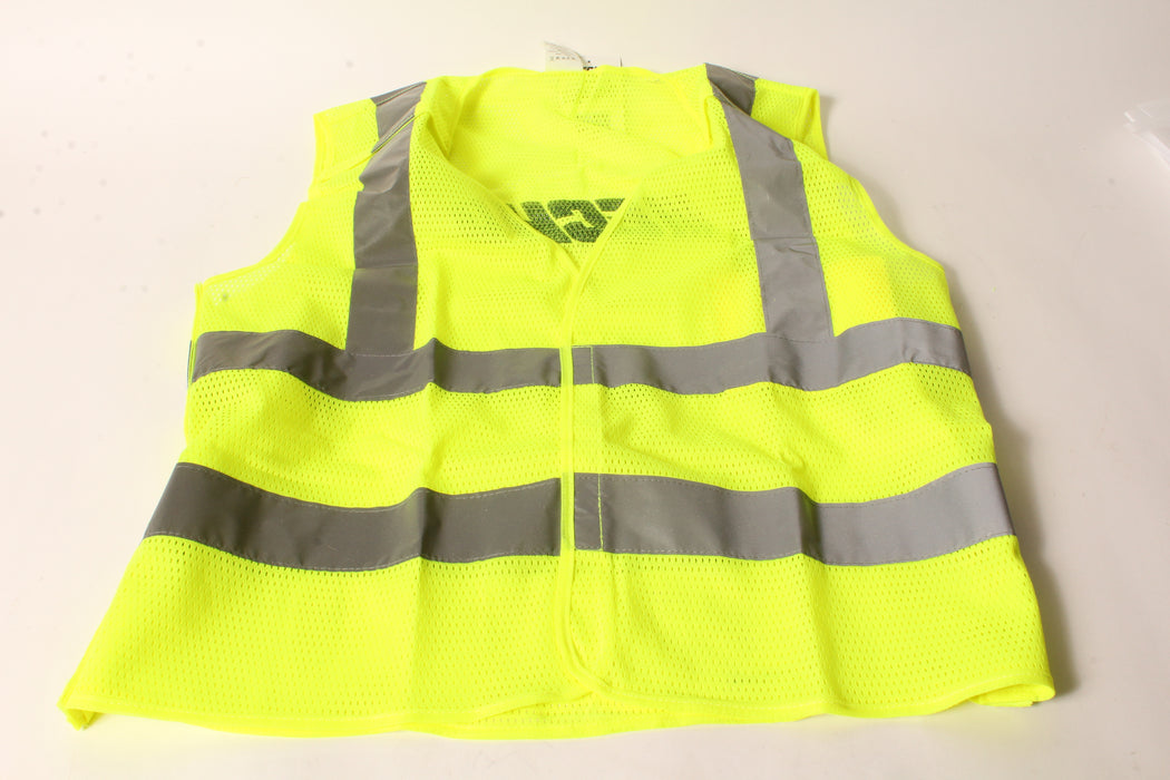 Genuine Echo 99988801400 High Visibility Safety Vest Large Neon Yellow