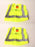 2 PK Genuine Echo 99988801401 High Visibility Safety Vest X-Large Neon Yellow XL