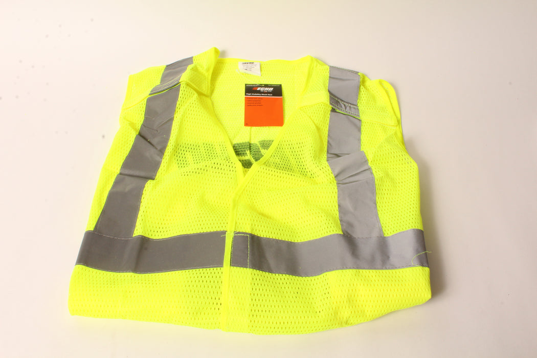 Genuine Echo 99988801401 High Visibility Safety Vest X-Large Neon Yellow XL