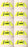 10 PK Echo 99988801402 High Visibility Safety Vest XX-Large Neon Yellow XXL