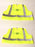 2 PK Echo 99988801402 High Visibility Safety Vest XX-Large Neon Yellow XXL