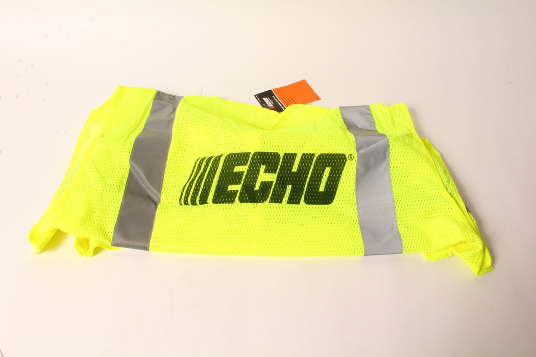 Genuine Echo 99988801402 High Visibility Safety Vest XX-Large Neon Yellow XXL