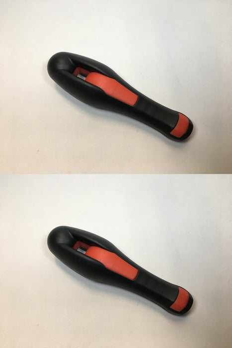 2 PK Genuine Echo 99988801761 Orange & Black Plastic File Handle Universal OEM