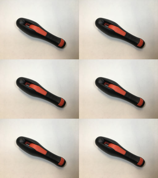 6 PK Genuine Echo 99988801761 Orange & Black Plastic File Handle Universal OEM