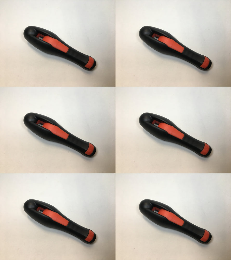 6 PK Genuine Echo 99988801761 Orange & Black Plastic File Handle Universal OEM