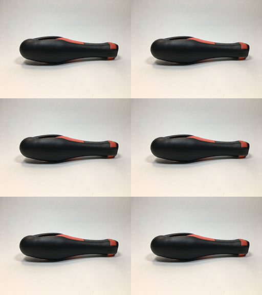 6 PK Genuine Echo 99988801761 Orange & Black Plastic File Handle Universal OEM