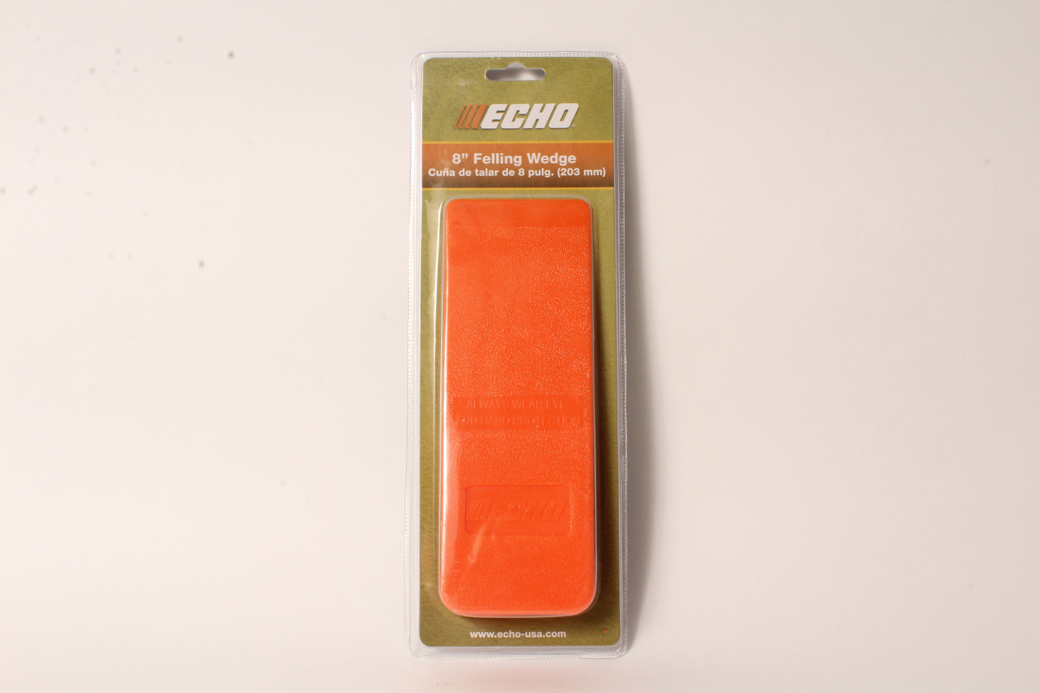 Genuine Echo 99988801804 8" Smooth Orange Tree Felling Bucking Wedge