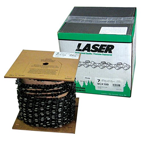Laser 9CX100 3/8" .050" 100' Full Chisel Chainsaw Chain Reel