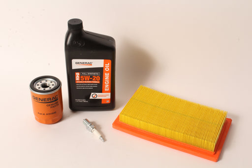 Genuine Generac Maintenance Kit with 5W-20 Synthetic Oil EcoGen 15kW Air-Cooled