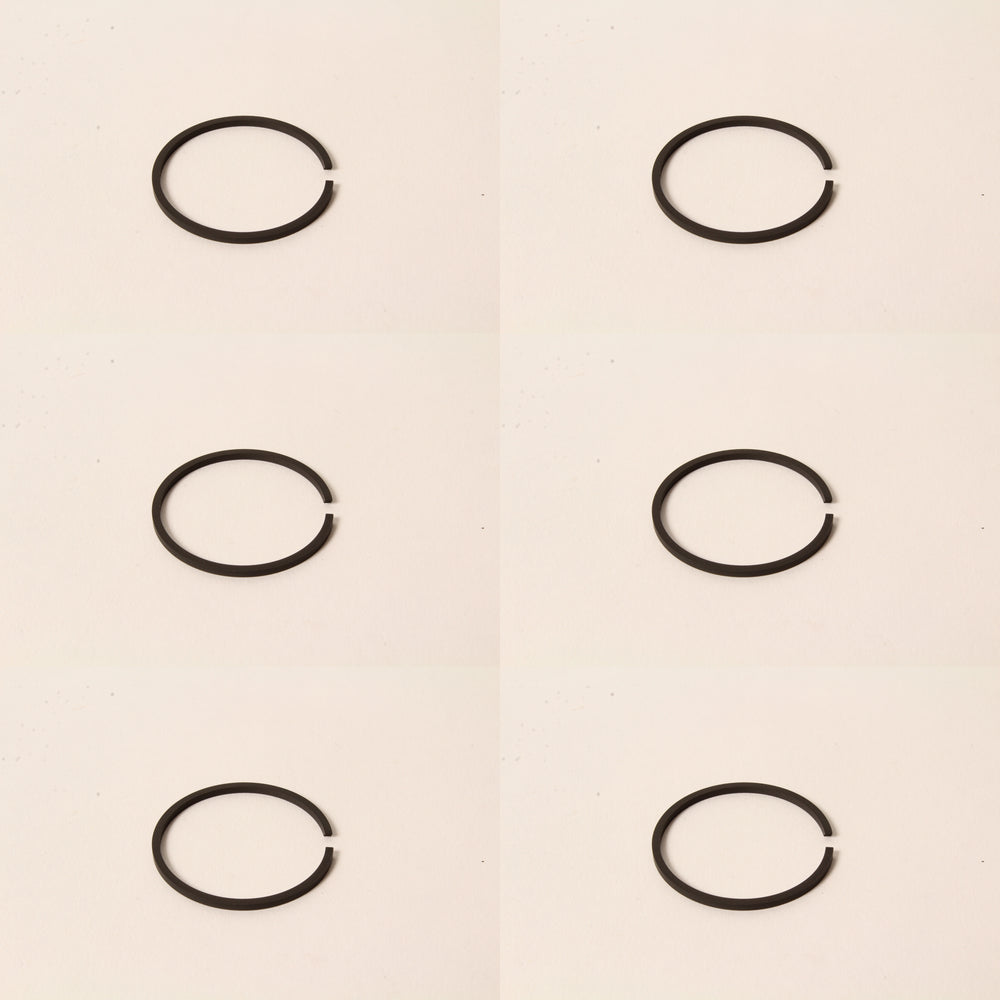 6 PK OEM Echo A101000000 Piston Ring GT200 GT201 GT230 HC150 HC230 HC233 SRM230