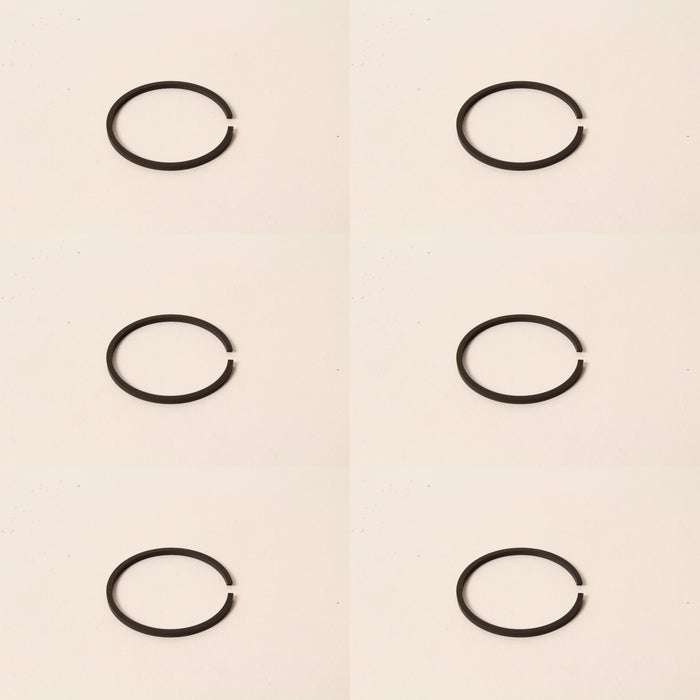 6 PK OEM Echo A101000000 Piston Ring GT200 GT201 GT230 HC150 HC230 HC233 SRM230