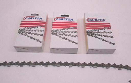 3 Pack Genuine Carlton Full Height Chisel 20" 3/8" .050 72 DL Saw Chain A1LM
