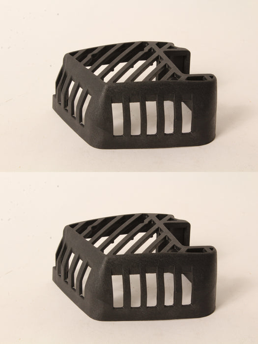 2 PK Echo A320000033 Muffler Cover CS300 CS301 CS305 CS306 CS341 CS345 CS346 OEM