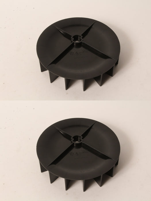 2 PK Porter Cable AC-0108 Fan 5.75" Fits Craftsman DeVilbiss Black & Decker OEM