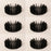 6 PK Porter Cable AC-0108 Fan 5.75" Fits Craftsman DeVilbiss Black & Decker OEM