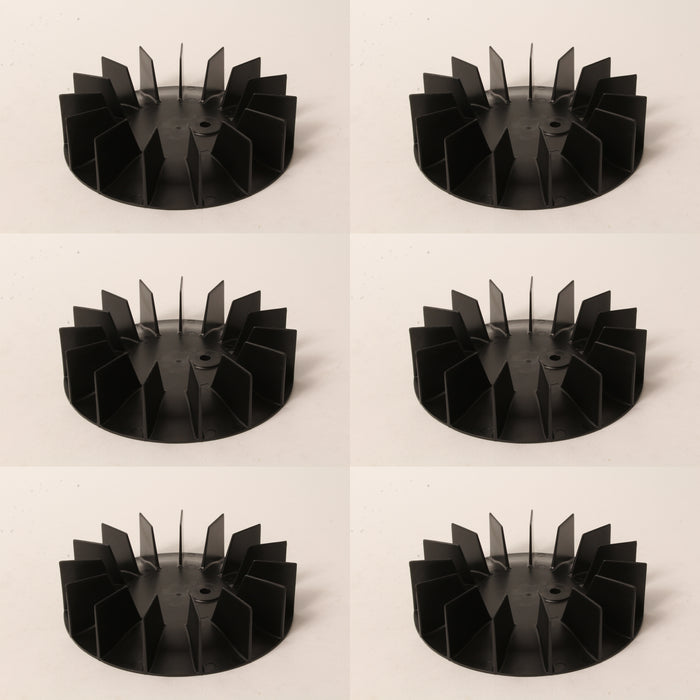 6 PK Porter Cable AC-0108 Fan 5.75" Fits Craftsman DeVilbiss Black & Decker OEM