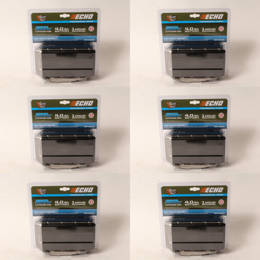 6 PK Genuine Echo CBP-58V4AH 58V 4 Ah Lithium Ion Battery with Fuel Gauge