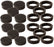 10 PK Craftsman D24233 & CAC-1373 Air Filter & Reatiner Kit Fits Black & Decker