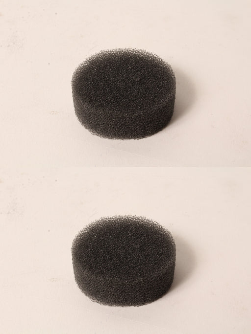2 PK Craftsman D24233 Round Foam Filter .7 Fits Black & Decker OEM