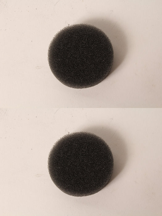 2 PK Craftsman D24233 Round Foam Filter .7 Fits Black & Decker OEM