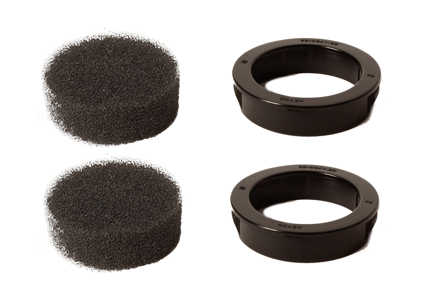 2 PK Craftsman D24233 & CAC-1373 Air Filter & Reatiner Kit Fits Black & Decker