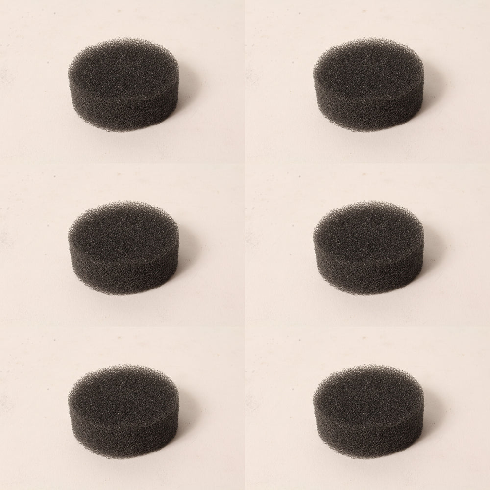 6 PK Craftsman D24233 Round Foam Filter .7 Fits Black & Decker OEM