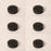 6 PK Craftsman D24233 Round Foam Filter .7 Fits Black & Decker OEM