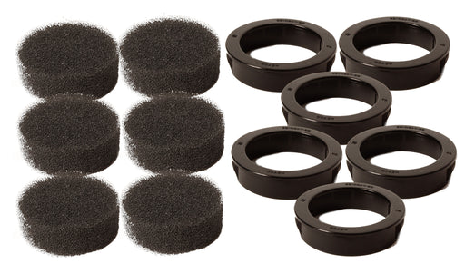 6 PK Craftsman D24233 & CAC-1373 Air Filter & Reatiner Kit Fits Black & Decker