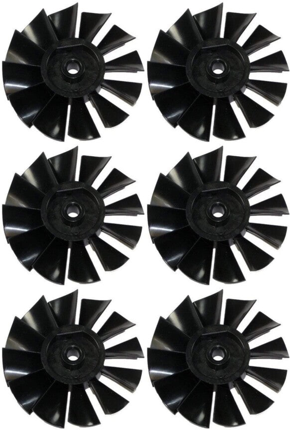 6 PK DeWalt D24595 Fan UMC Motor 8mm Fits Porter Cable DeVilbiss Craftsman OEM