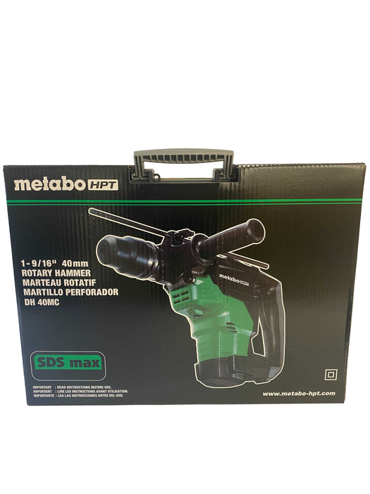 Brand New Metabo HTP DH40MC 1-9/16" SDS Max Rotary Hammer With Case