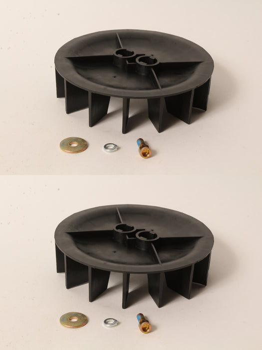 2 PK Genuine Porter Cable E104280 Pump Fan Fits Craftsman Husky OEM