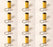 12 Pack Genuine Kohler ED0021750010-S Oil Filter Cartridge For Lombardini Diesel