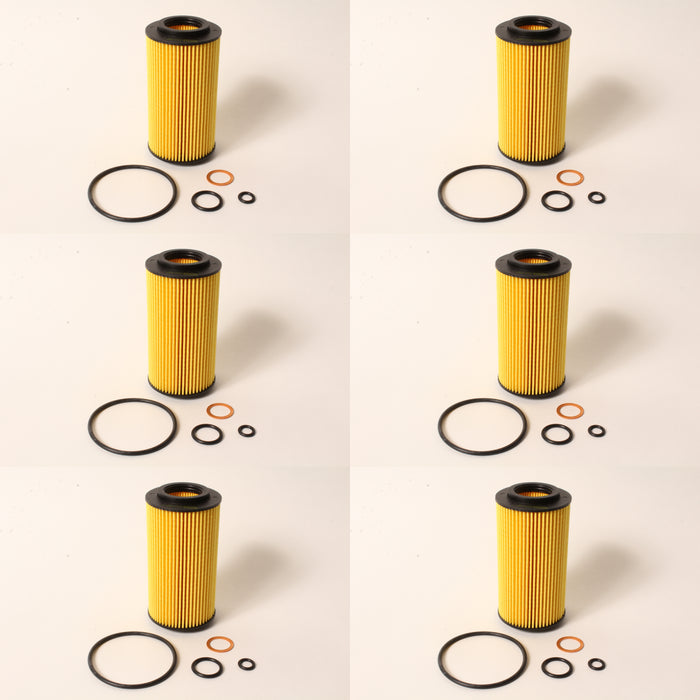 6 Pack Genuine Kohler ED0021750010-S Oil Filter Cartridge For Lombardini Diesel