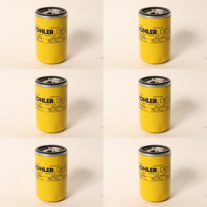 6 PK Genuine Kohler ED0021752800-S Oil Filter Cartridge Diesel Lombardini OEM