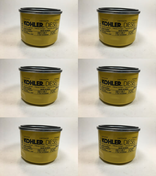 6 PK Genuine Kohler ED0021752830-S Oil Filter Cartridge Diesel Lombardini OEM