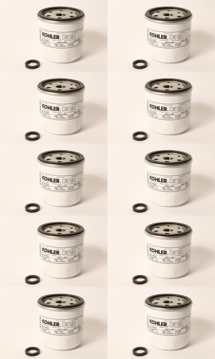 10 PK Genuine Kohler ED0021752880-S Spin On Fuel Filter Lombardini Diesel OEM