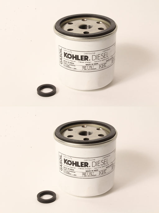 2 PK Genuine Kohler ED0021752880-S Spin On Fuel Filter Lombardini Diesel OEM
