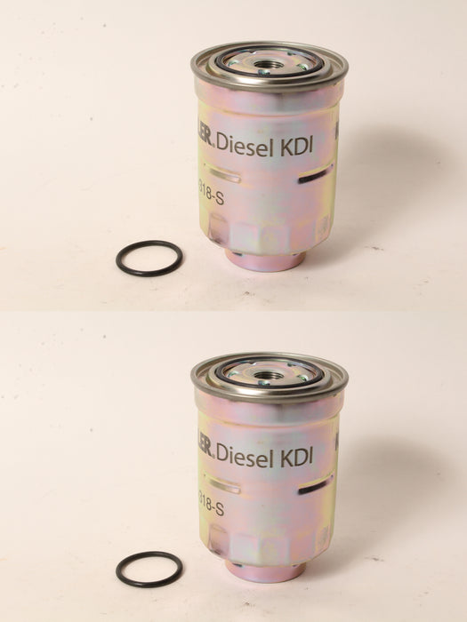2 Pack Kohler ED0021753180-S Diesel Fuel Filter For Lombardini Denso Diesel OEM