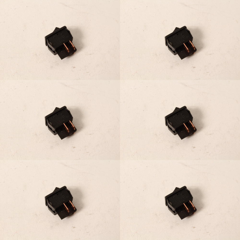 6 PK Genuine Generac G082573 DPST Rocker Switch 125V SPD OEM