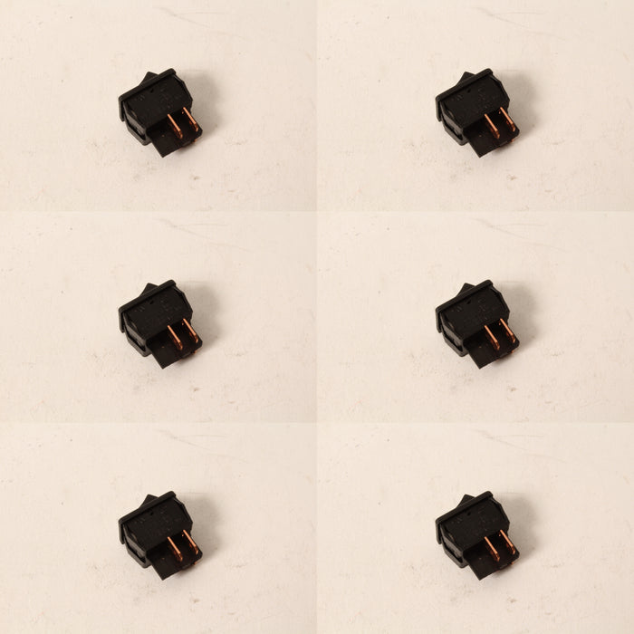 6 PK Genuine Generac G082573 DPST Rocker Switch 125V SPD OEM
