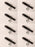8 PK Billy Goat G382244-S 5/8" Tine & Jam Nut 382244-S PL1800V PL2500H PL2500SPH